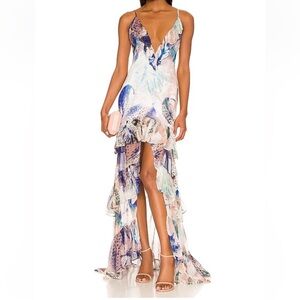 Katie May Always Overdressed Gown in Electric
Garden S